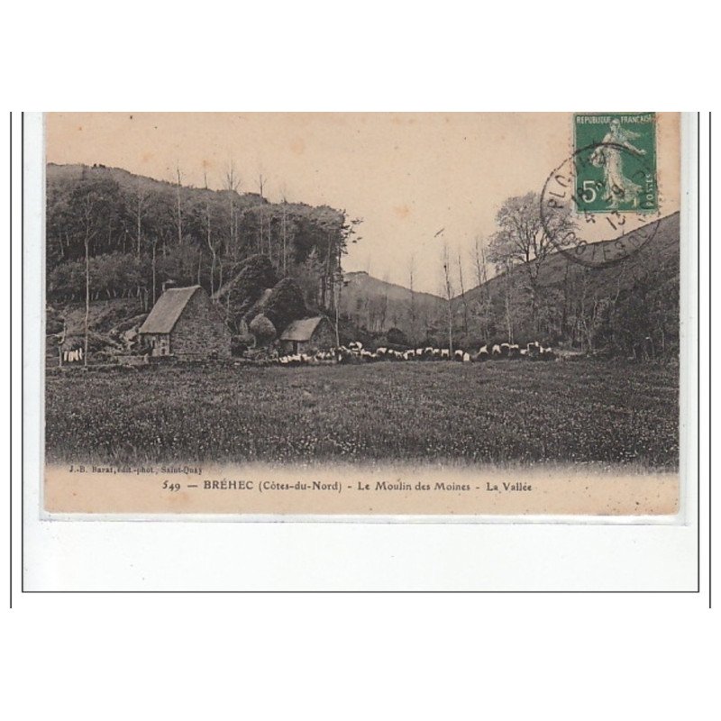 BREHEC - Le moulin des moines, la vallée - très bon état