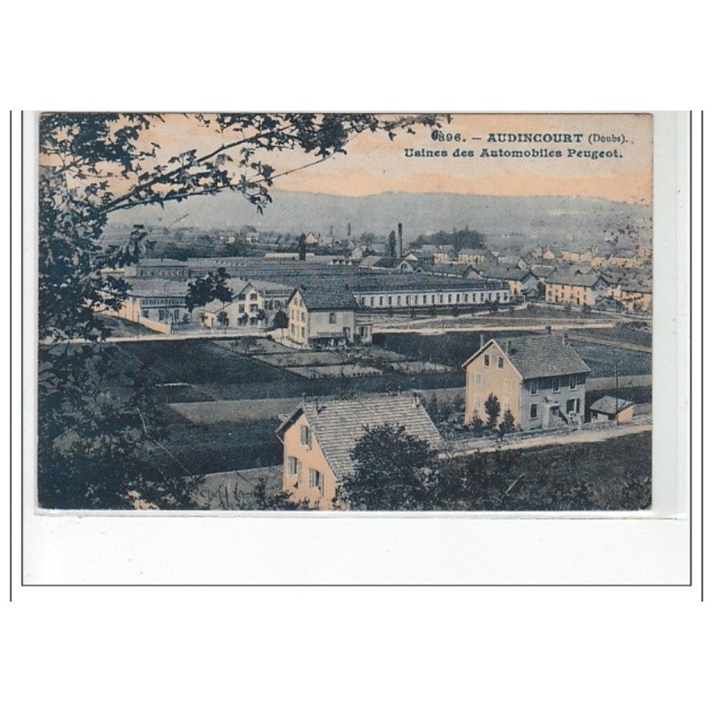 AUDINCOURT - usine des automobiles Peugeot - très bon état