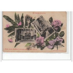 SAINT ANTOINE - Avec mon souvenir, je vous envoie ces fleurs - très bon état