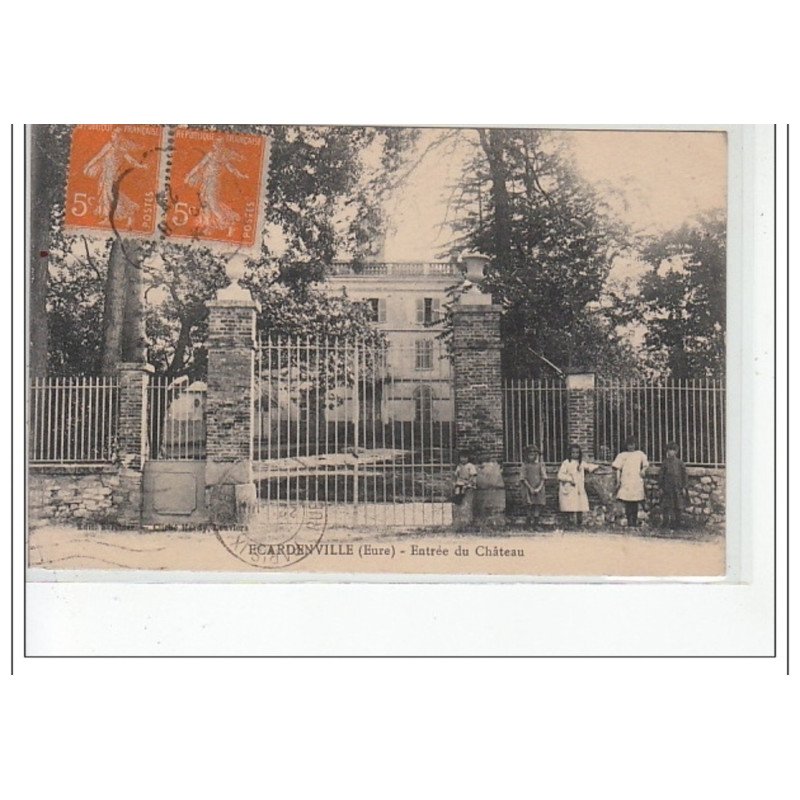 ECARDENVILLE - Entrée du château - très bon état