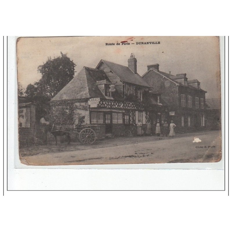 DURANVILLE - Route de Paris - état