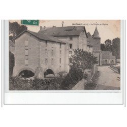 SAINT PIAT  - Le moulin et l'église - très bon état