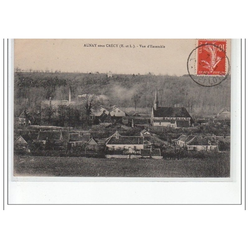 AUNAY SOUS CRECY  - Vue d'ensemble - très bon état
