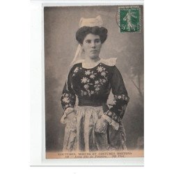 TYPES BRETONS - Jeune fille du Finistère - très bon état