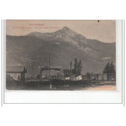 MARIGNAC - Le pic de Gars vu de la gare de MARIGNAC - très bon état