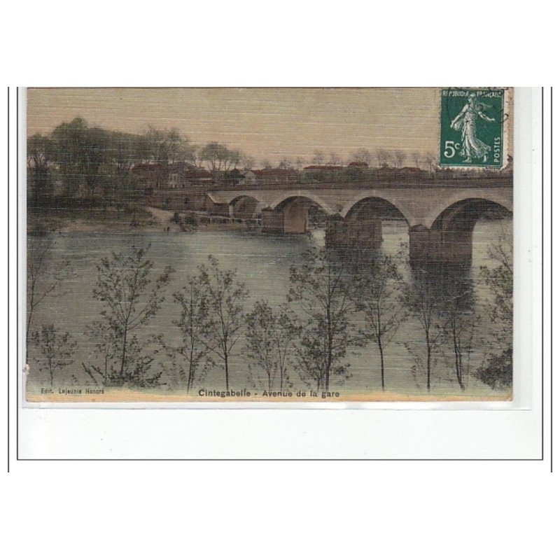 CINTEGABELLE - Avenue de la Gare - très bon état