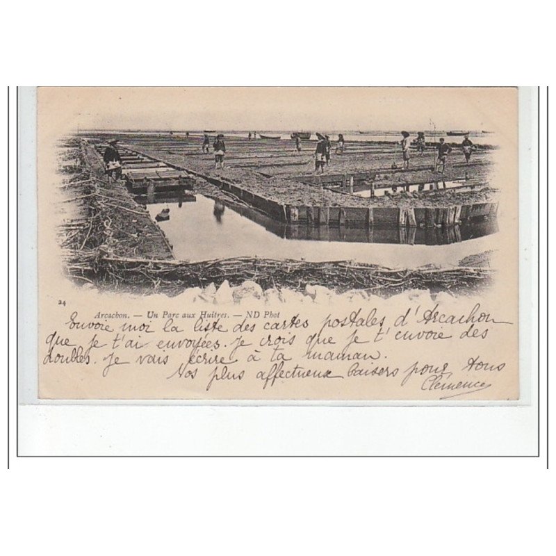 ARCACHON - Un parc aux huîtres - très bon état