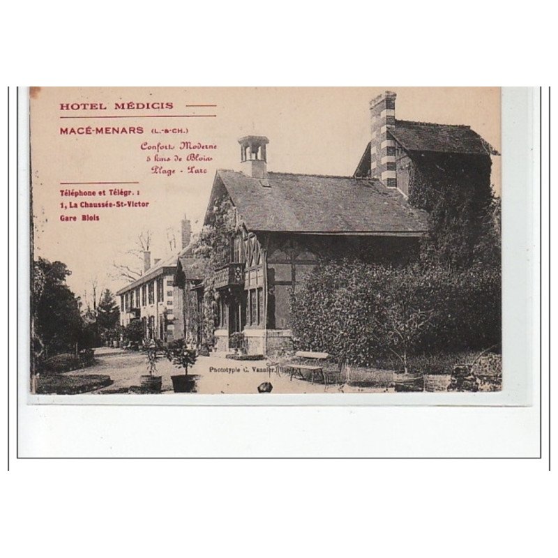MACE-MENARS - Hôtel Médicis - très bon état