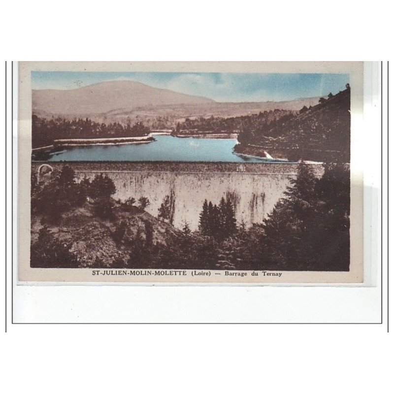 SAINT JULIEN MOLIN MOLETTE - Barrage du Ternay - très bon état