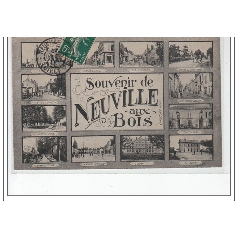 NEUVILLE AUX BOIS - Souvenir de Neuville-aux-Bois - très bon état