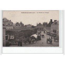 SAINT BENOIT SUR LOIRE - Le Marché aux fromages - très bon état