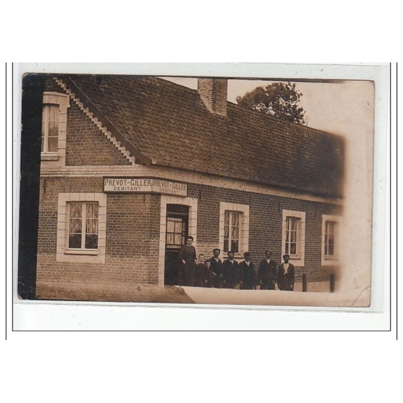 MARESQUEL - CARTE PHOTO - Prévot-Giller, Débitant - état
