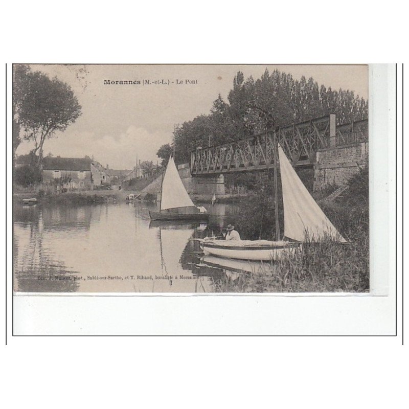 MORANNES - Le pont - très bon état