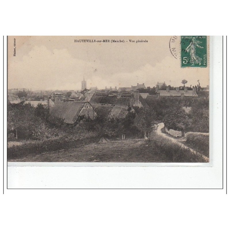 HAUTEVILLE SUR MER - Vue générale - très bon état