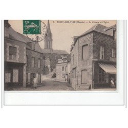 TESSY SUR VIRE - le calvaire et l'église - très bon état