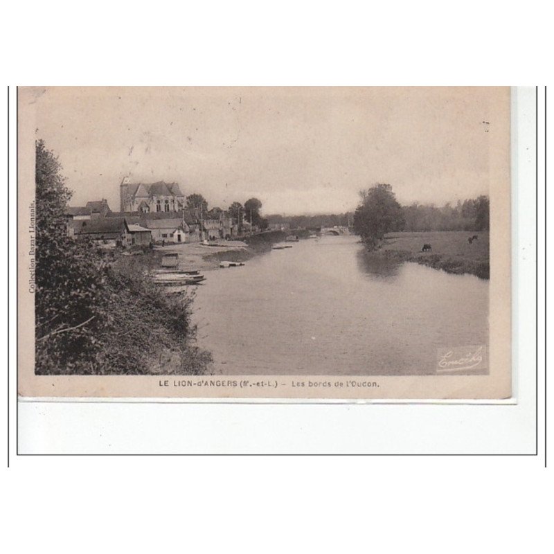 LE LION D'ANGERS - Les bords de l'Oudon - très bon état