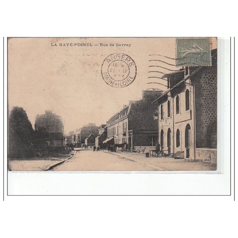 LA HAYE-PESNEL - Rue de Gavray - très bon état