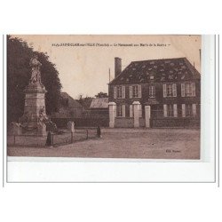 SAINT CLAIR SUR L'ELLE - Le Monument aux Morts de la guerre - très bon état
