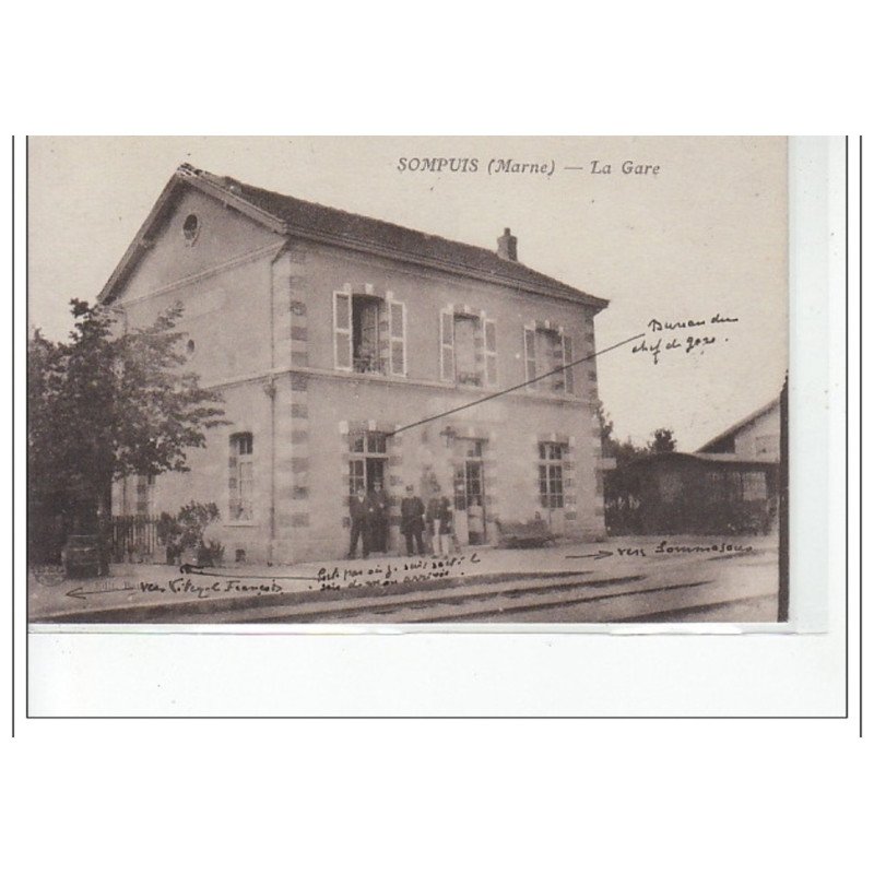 SOMPUIS - La gare - très bon état