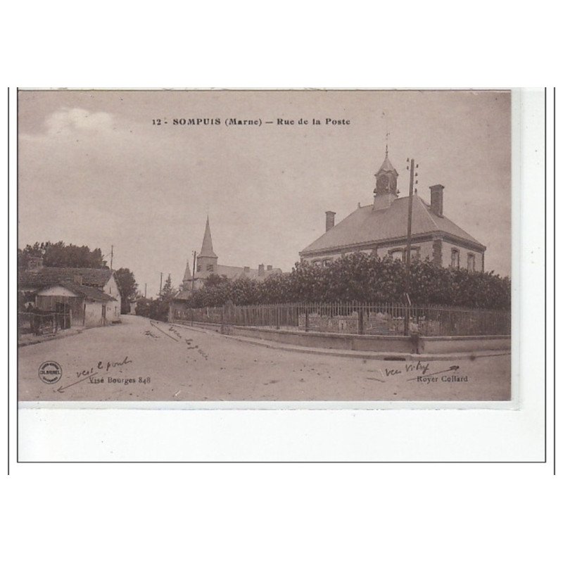 SOMPUIS - Rue de la Poste - très bon état