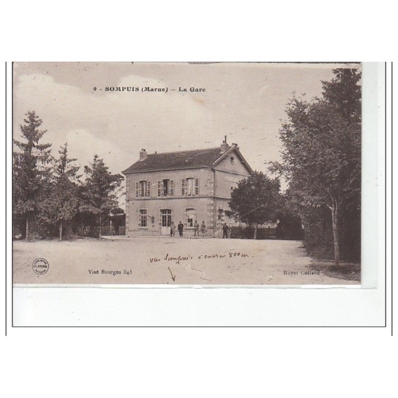 SOMPUIS - La gare - très bon état