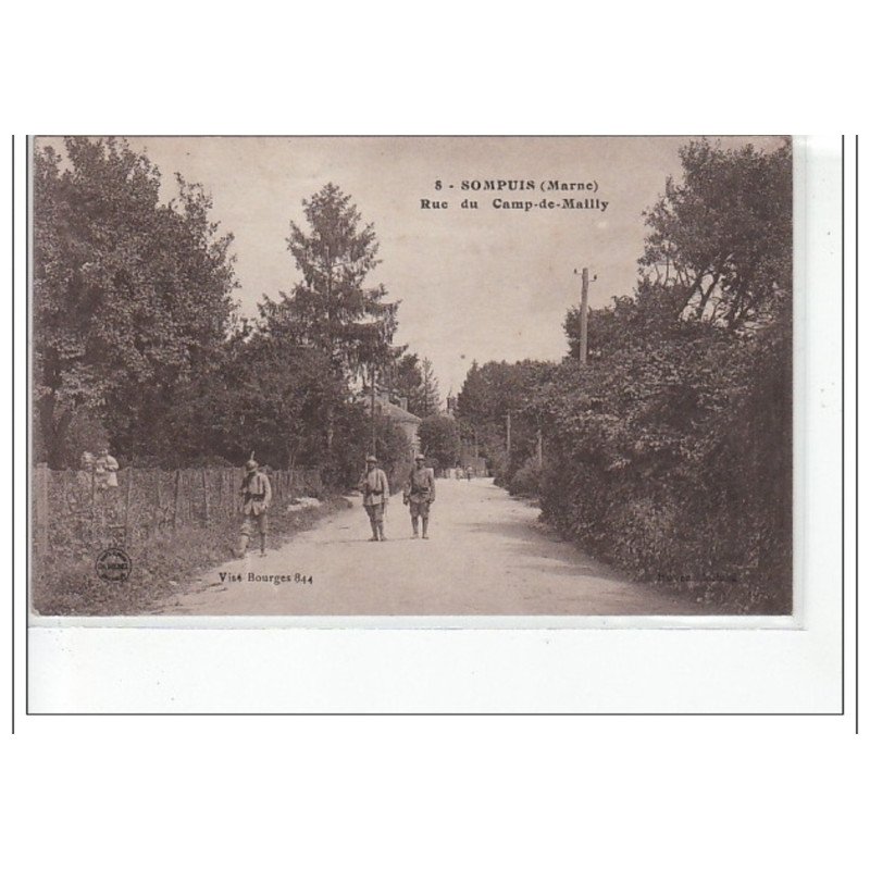 SOMPUIS - Rue du Camp-de-Mailly - très bon état