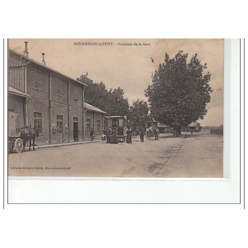 MOURMELON LE PETIT - Extérieur de la gare - très bon état