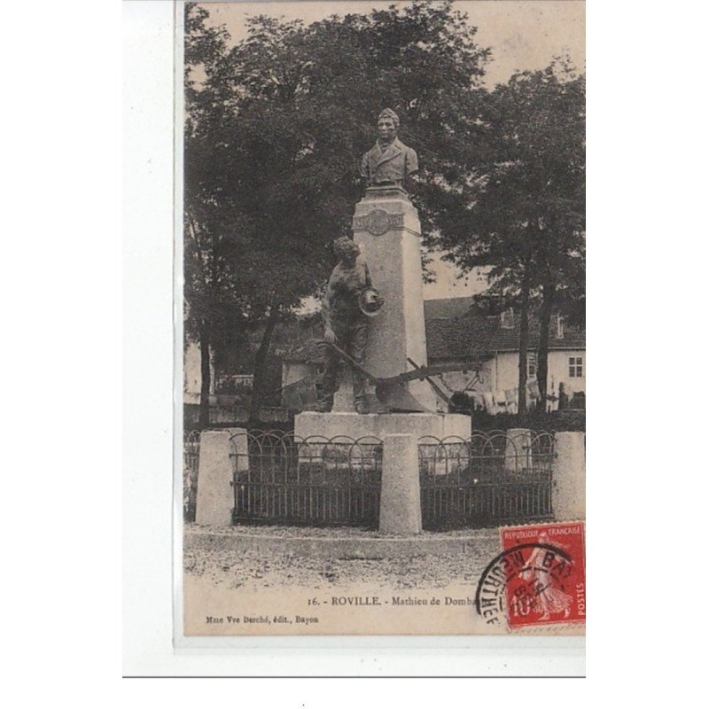 ROVILLE - Mathieu de Dombasles - très bon état