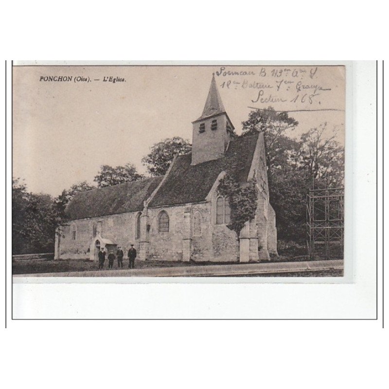 PONCHON - L'église - très bon état