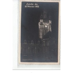 DOUAI - Soirée du 18 février 1933 - CARTE PHOTO - très bon état