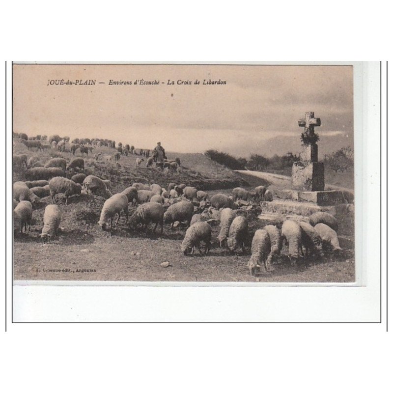JOUE DU PLAIN - Environs d'ECOUCHE - la Croix de Libardon - très bon état
