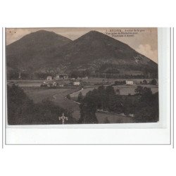 HECHES - Avenue de la Gare - vue prise de Hèchettes avec Pourrossa et Arneil - très bon état