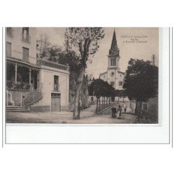 AMELIE LES BAINS - Eglise et rue des Thermes - très bon état