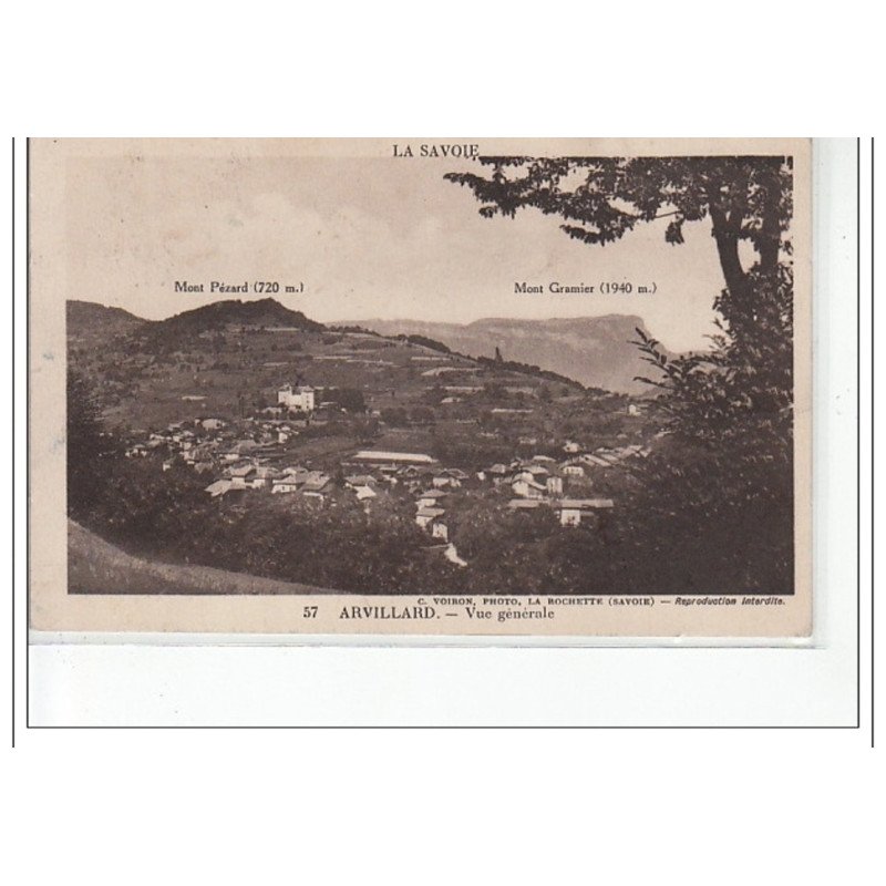 ARVILLARD - Vue générale - très bon état