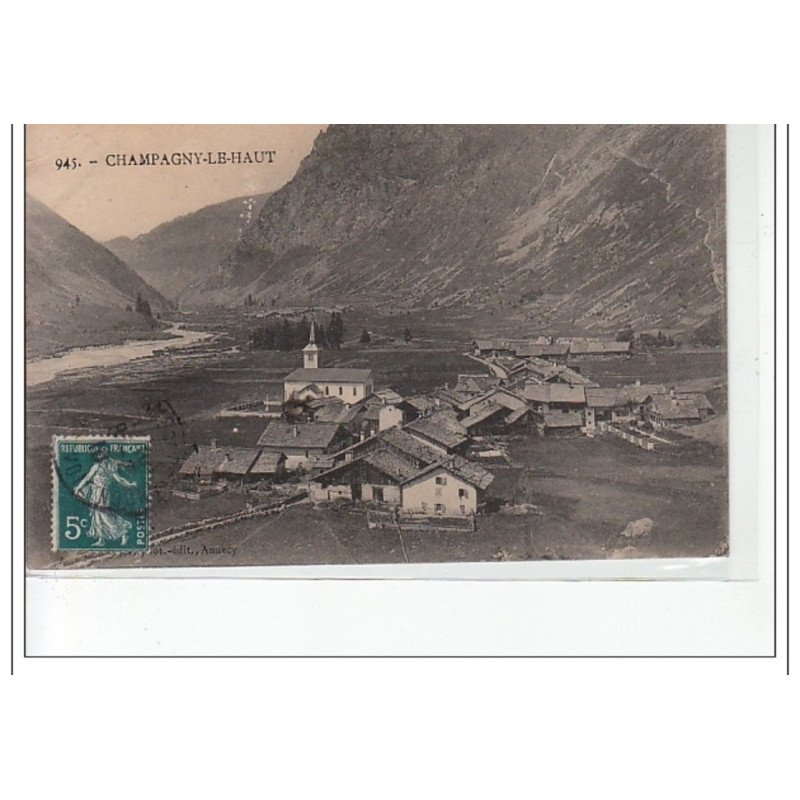 CHAMPAGNE-LE-HAUT - très bon état