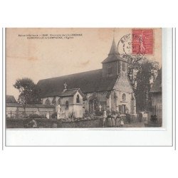 AUBERVILLE LA CAMPAGNE - Environs de LILLEBONNE - L'église - très bon état