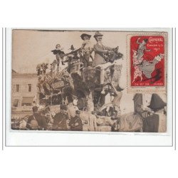 CHALON SUR SAONE - CARTE PHOTO - VIGNETTE - Carnaval 1911 - très bon état