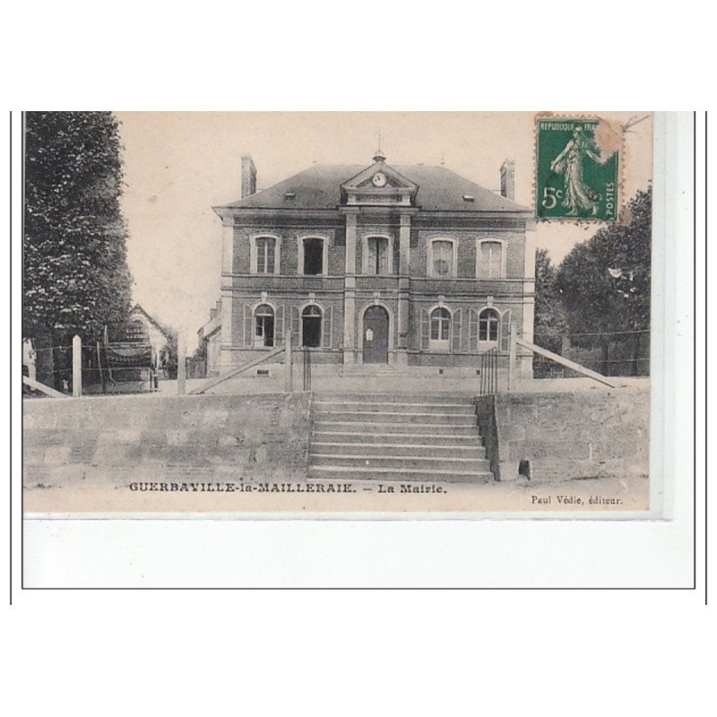 GUERBAVILLE-LA-MAILLERAIE - La mairie - état