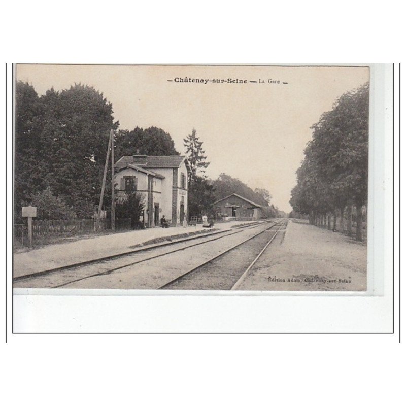 CHATENAY SUR SEINE -  La Gare - très bon état