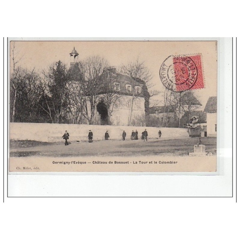 GERMIGNY L'EVEQUE - Château de Bossuet - la tour et le colombier - très bon état