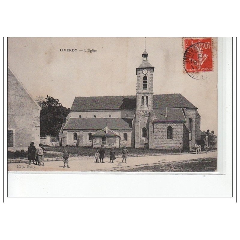 LIVERDY - L'église - très bon état