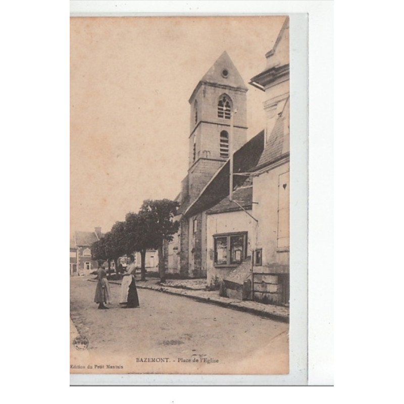 BAZEMONT - Place de l'église - très bon état
