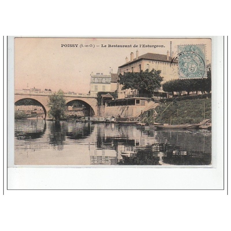 POISSY - Le restaurant de l'Esturgeon - très bon état POISSY - Le restaurant de l'Esturgeon - très bon état