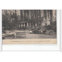 Ile d'ANDRESY - """"A Robinson"""" - la terrasse du restaurant Lefèvre - très bon état
