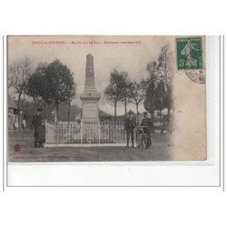 CRECY EN PONTHIEU - Marché aux bestiaux - Monument commémoratif - très bon état