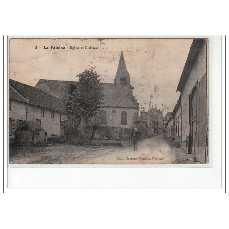 LA FALOISE - Eglise et château - très bon état