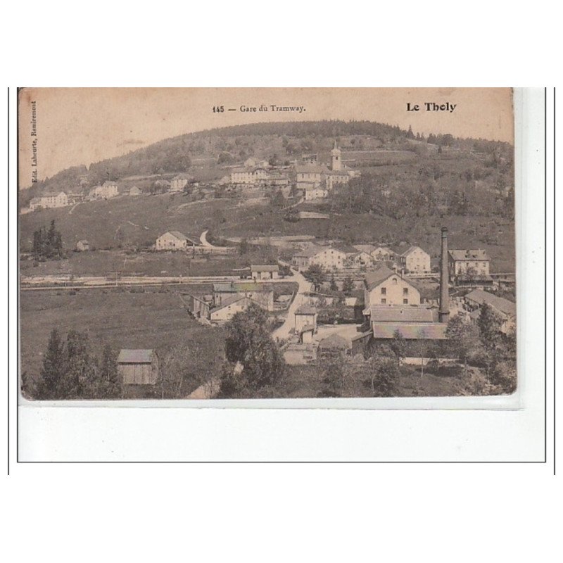 LE THOLY - Gare du tramway - très bon état LE THOLY - Gare du tramway - très bon état