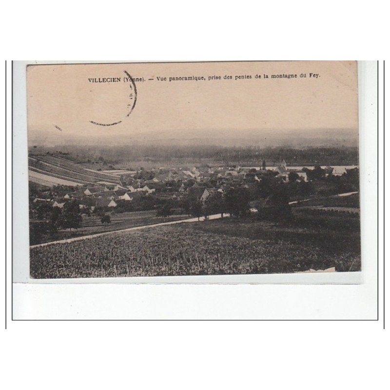 VILLECIEN - Vue panoramique, prise des pentes de la Montagne du Fer - très bon état
