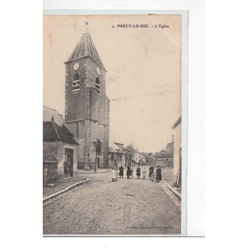 PRECY LE SEC - L'église - très bon état