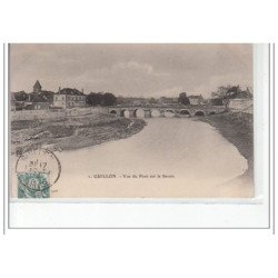 GUILLON - Vue du Pont sur le Serein - très bon état